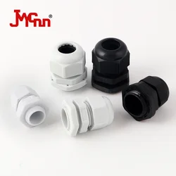 10Pcs waterproof joint connector Nylon Cable Gland Kit Waterproof Ip68 Cable Gland Joints Adjustable Locknut Cable Connector