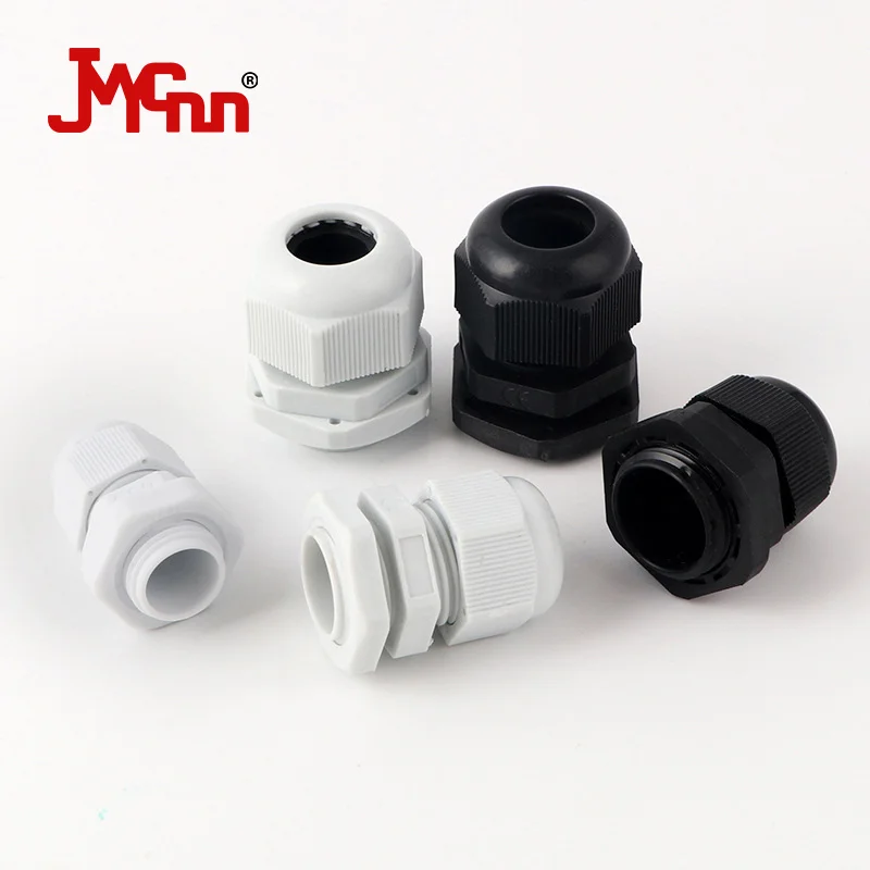 10Pcs waterproof joint connector Nylon Cable Gland Kit Waterproof Ip68 Cable Gland Joints Adjustable Locknut Cable Connector