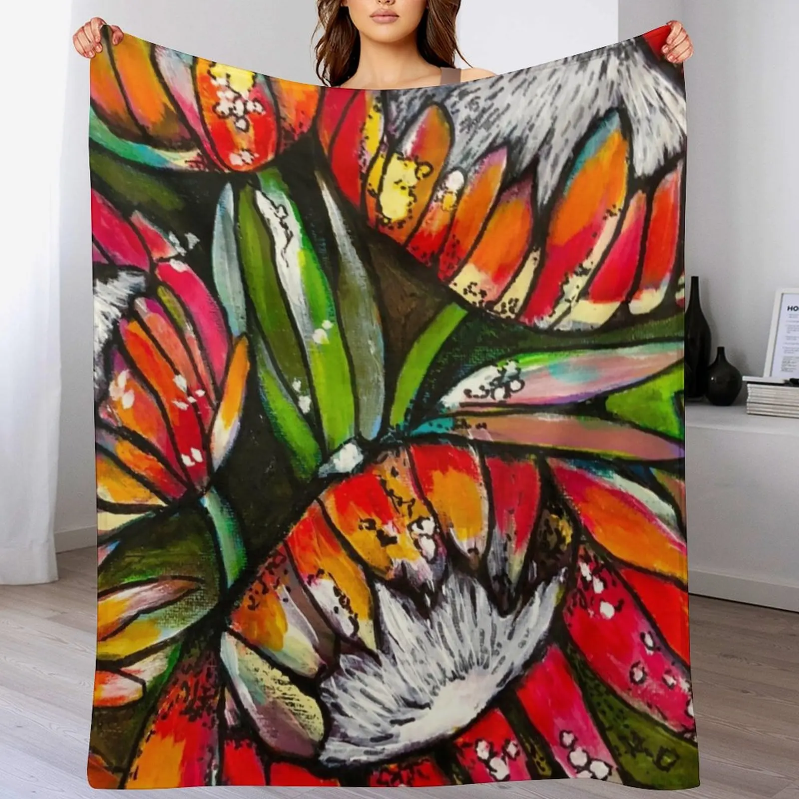 New Protea Courage Throw Blanket Moving warm for winter Blankets