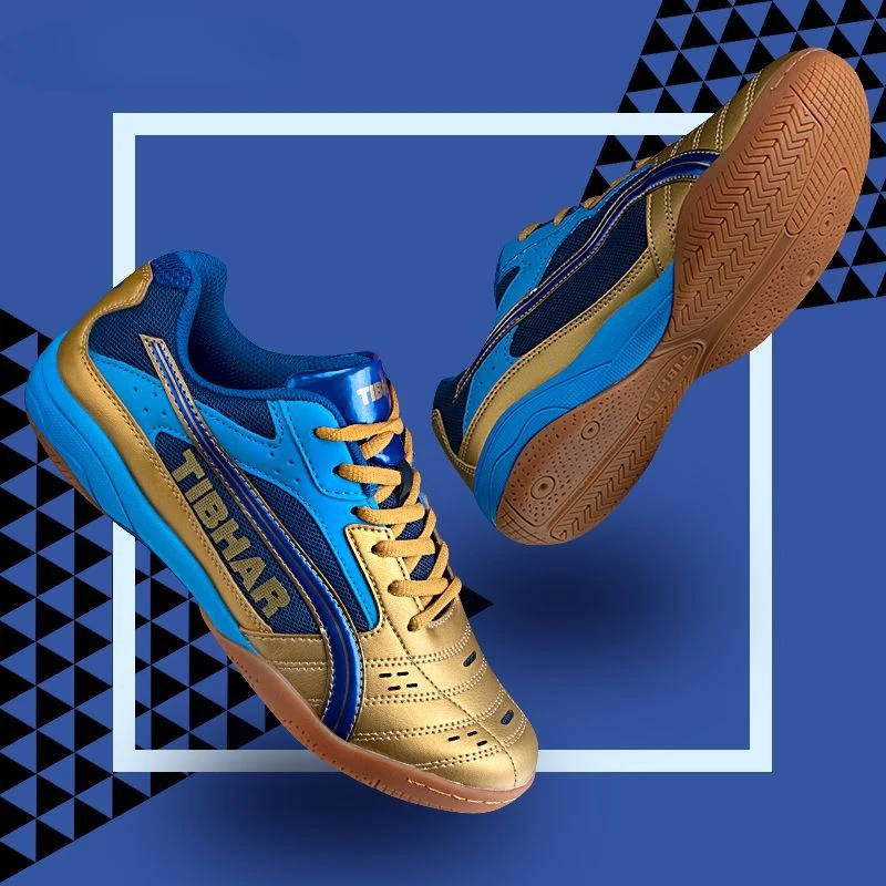 Chaussures de badminton professionnelles pour hommes et femmes, chaussures de tennis de table non aldes, chaussures de sport confortables et résistantes à l'usure