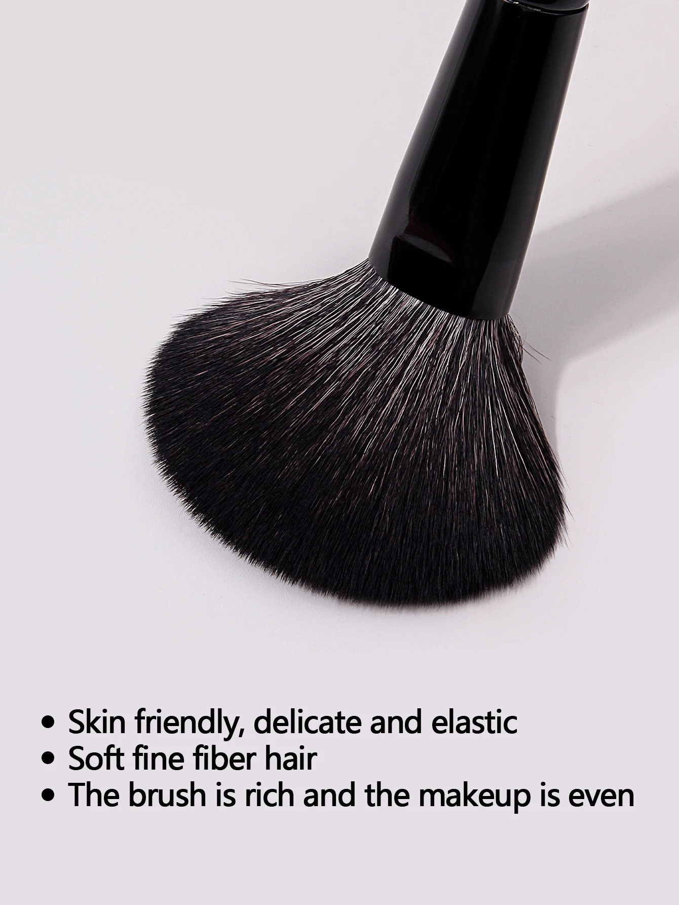 1pc grande angular fundação pincéis de maquiagem base líquida compõem escova bronzeado detalhe rosto ferramentas de beleza essenciais