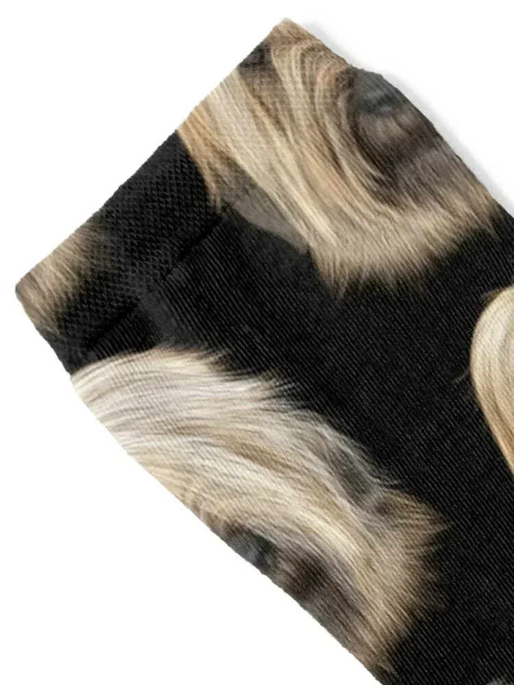 Bearded Collie long hair hangs down Socks cotton loose Men Socks Luxury Brand Women's