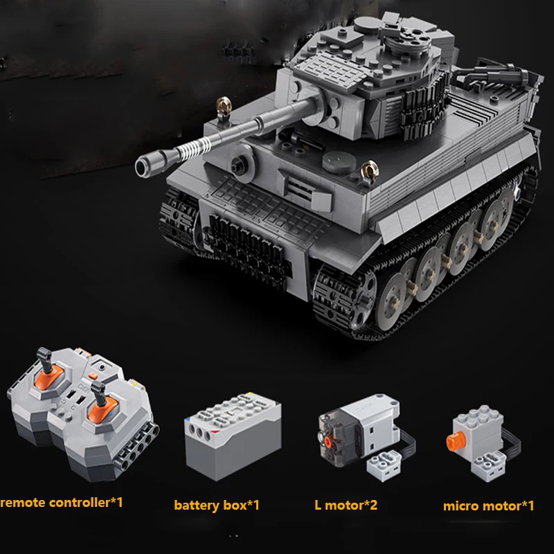 Cada RC Military Tank Bricks Model High Tech Building Blocks Set  Main Battle Tank Model Toys Gift For Children