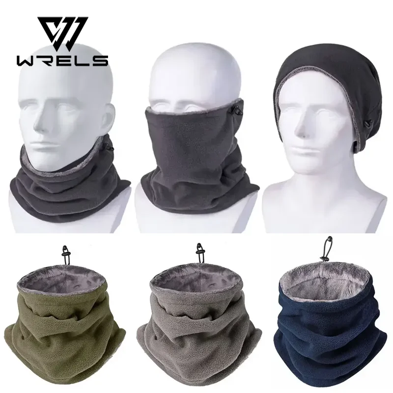 

Winter MotorcycleWarm Mask Men Women Fleece Neck Outdoor Warmer Windproof Scarf Camping Hiking Balaclava Cycling Face Mask