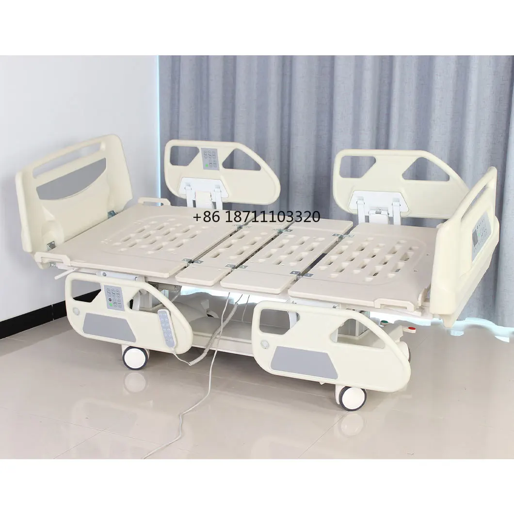 High End Icu Medical Equipment Electric Function Adjustable Medical Hospital Nursing Bed