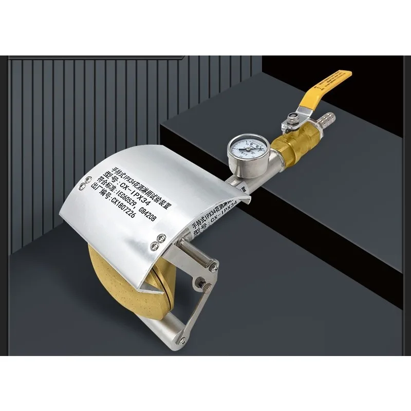 

Handheld shower rain testing device, waterproof testing device, sprinkler nozzle