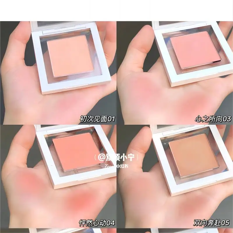 Ccsheer Blush Schattige En Draagbare Blusher Crème Natuurlijke Wang Gezicht Rouge Verhelderende Waterdichte Vrouwelijke Make-Up Koreaanse Cosmetica