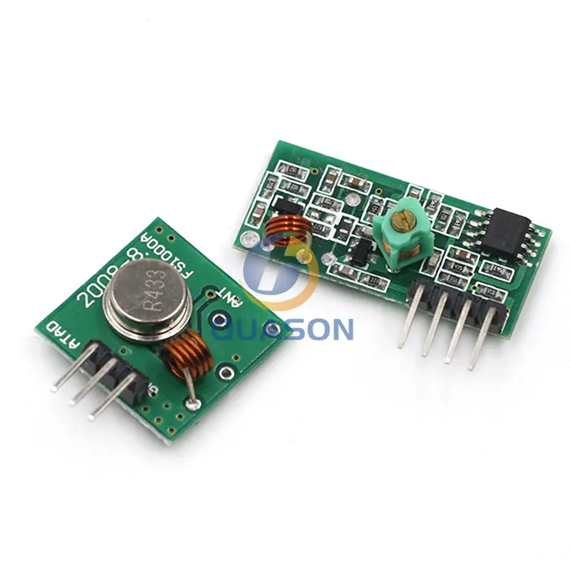 315 433 Mhz 315Mhz 433Mhz RF Transmitter And Receiver Link Kit forArduino Wireless Remote Control Module Voltage Module Board