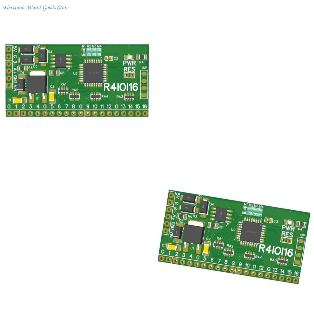 

A3PD 16CH 5 в 1 Modbus Rtu цифровой модуль ввода-вывода коммутационный вход RS485 NPN DI-DO плата с контактными ядрами для