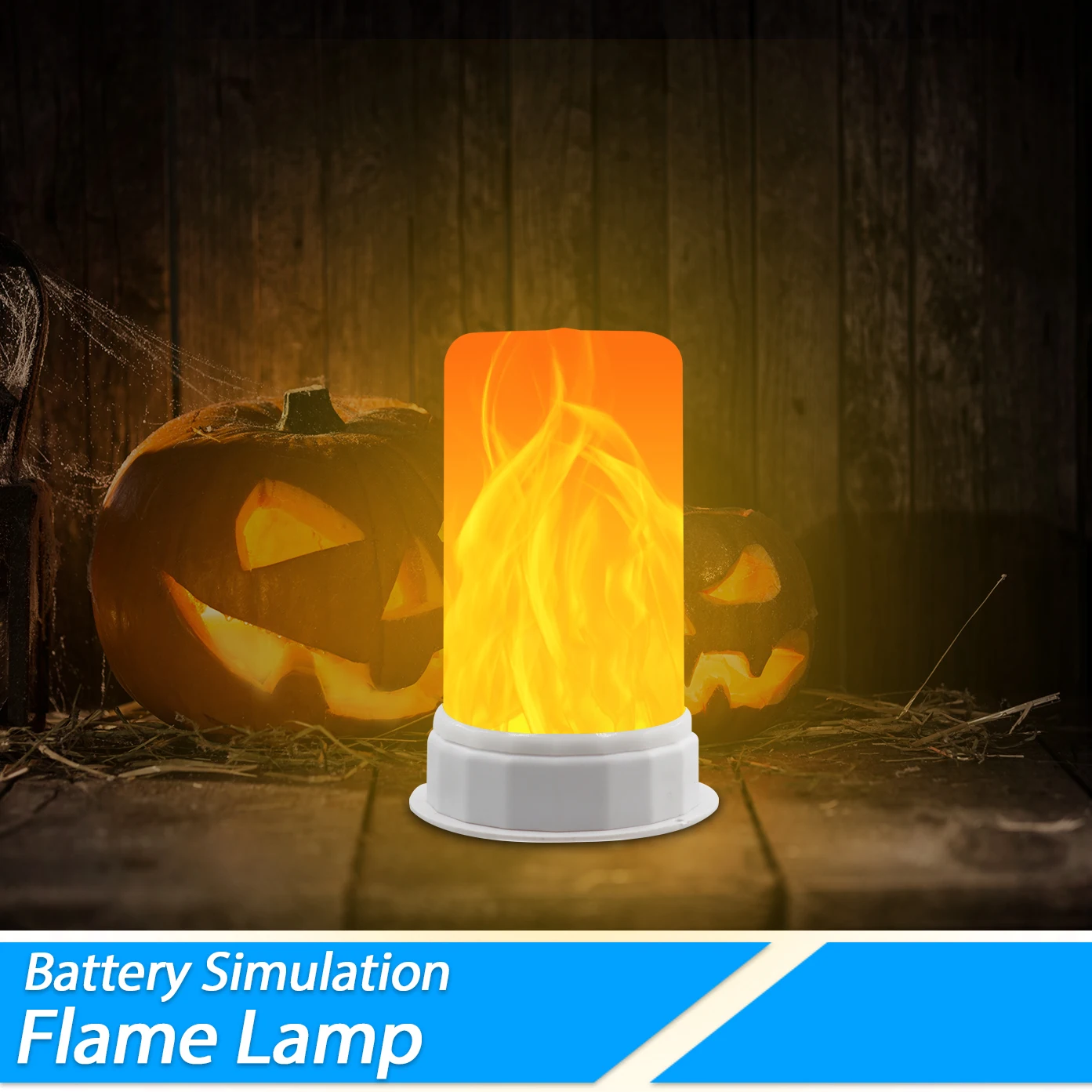 

LED flame effect light desktop light switch control suitable for Halloween Christmas Party Indoor Decoration Night Lights