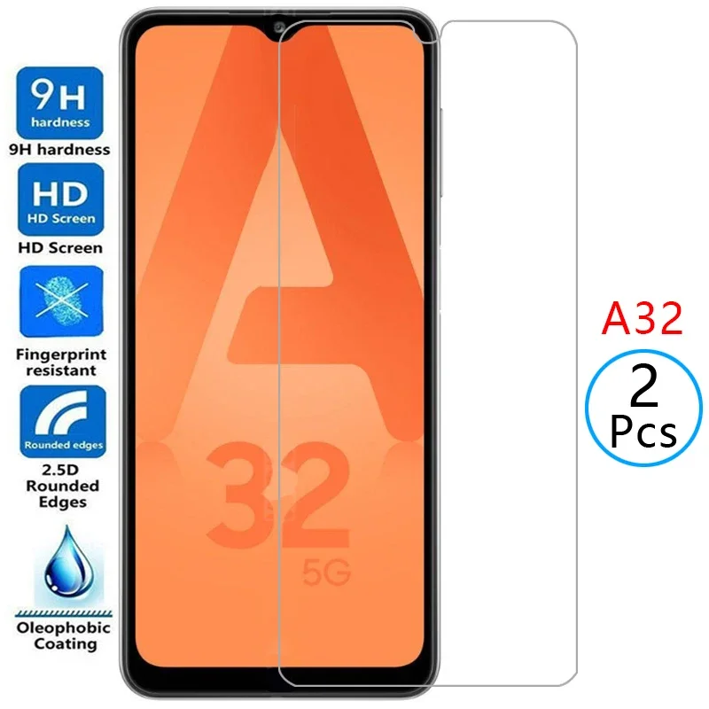 Vidro temperado para samsung a32 protetor de tela de vidro protetor em galaxy a 32 32a 4g 5g filme samsun samsumg sansung samsunga32