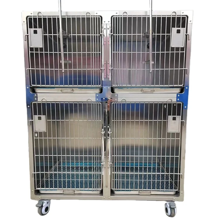 

Hot Selling Veterinary Animal Cage Stainless Steel Thermostatic Oxygen Therapy Diagnosis Monitor Wood Metal Construction Bird