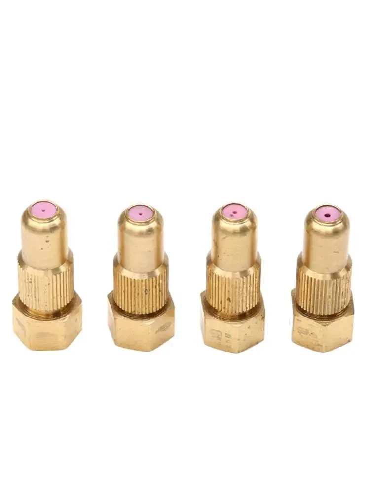 

10pcs Agricultural Spray Nozzle Fine Mist Adjustable Ceramic Tip Full Copper Irrigation Atomizer Head