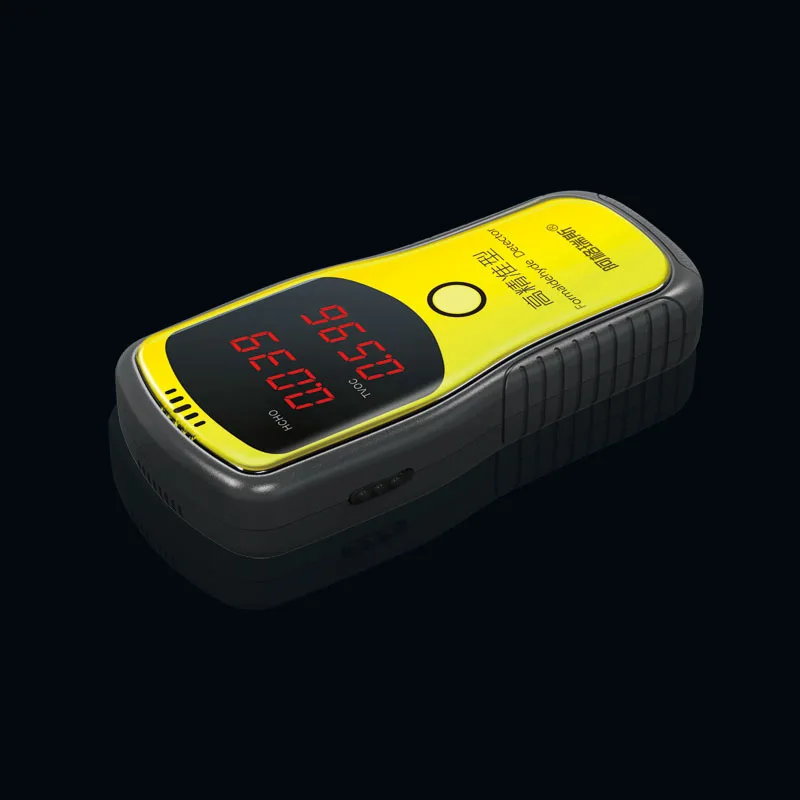Imagem -03 - Digital Monitor de Qualidade do ar Portátil Formaldeído Sensor Gás Analyzer Laser Tester Medidor Lcd Tvoc Detector Wp6900 Profissional