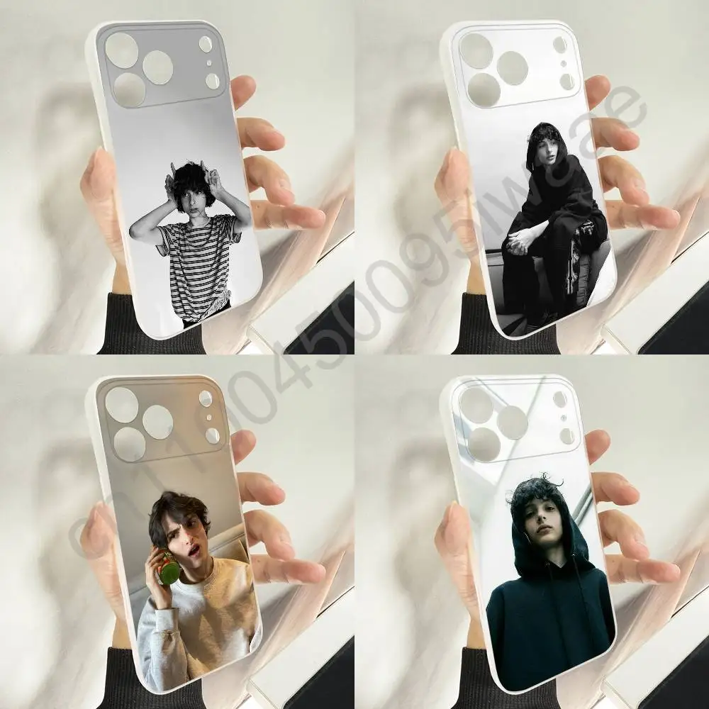 

F-Finn Wolfhard Phone Case For iPhone 12,16,11,14,13,17,15,Pro,Max,Plus,E,Air,Mini Wireless Charge Magnetic Magsafe