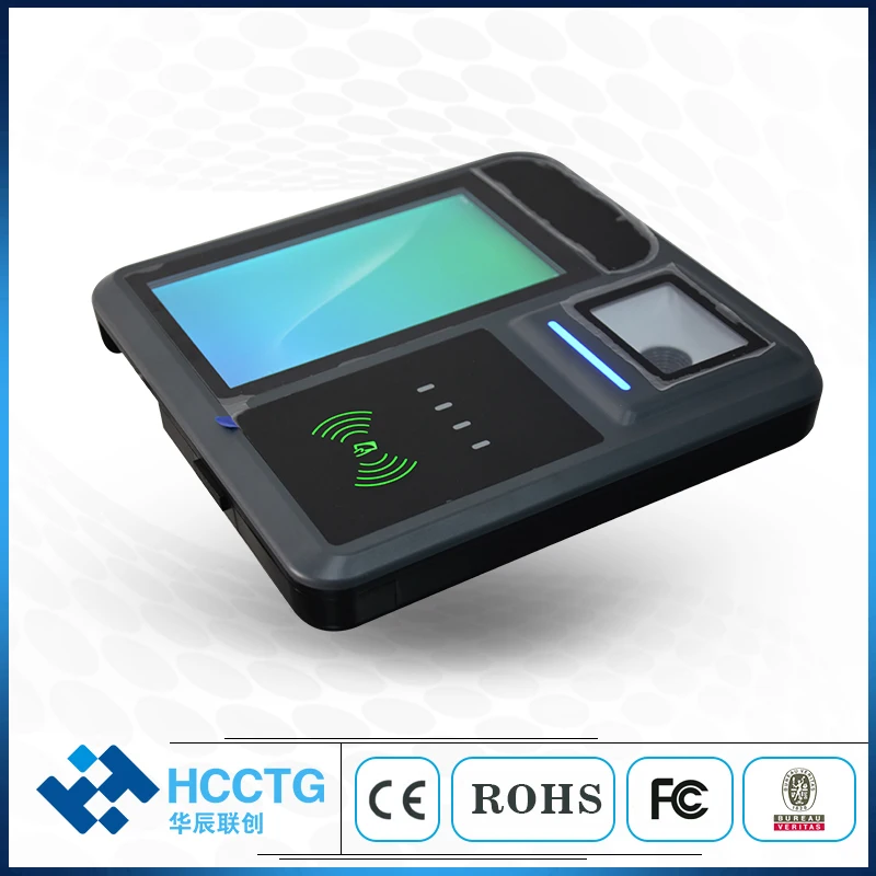 

Hcctg 13.56 MHz Android 9.0 Conductor Automatic Bus Ticket Machine P18-Q