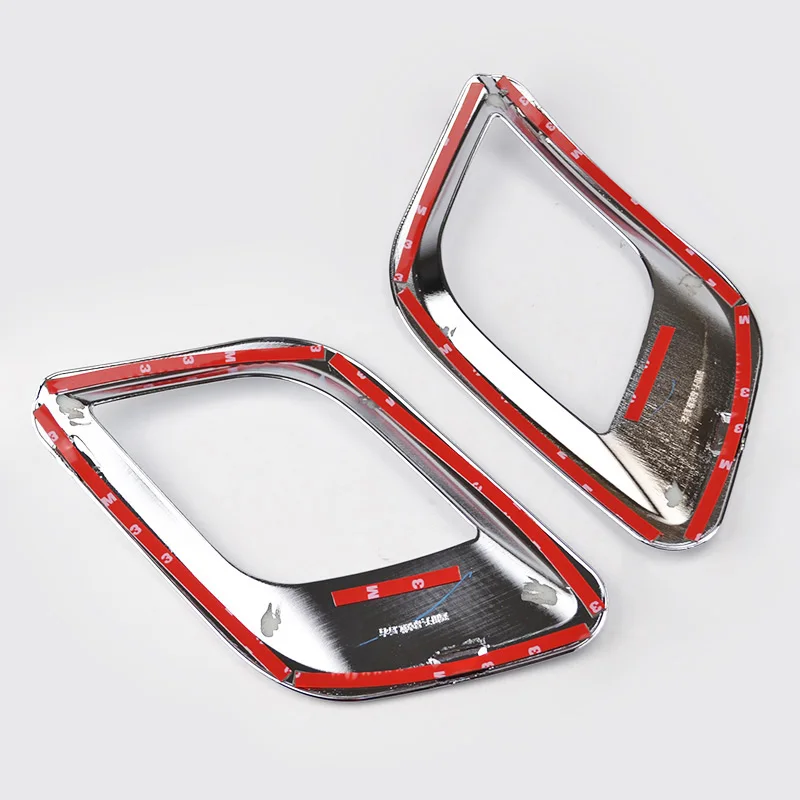 For Buick Encore Opel/Vauxhall Mokka 2012 2013 2014 2015 2016 Chrome Rear Fog Light Foglight Lamp Cover Trim Molding Decoration