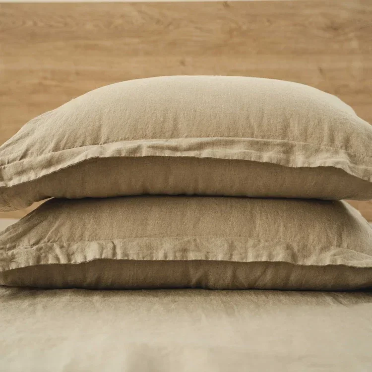 Set Seprai Linen Rami Perancis Alami 2024 Set Penutup Selimut Organik