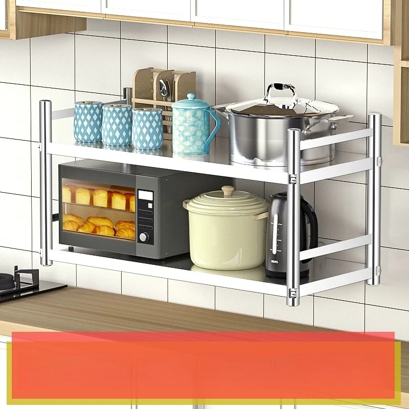 For stainless steel wall mounted kitchen rack wall punched wall hanging seasoning pot dish hanger