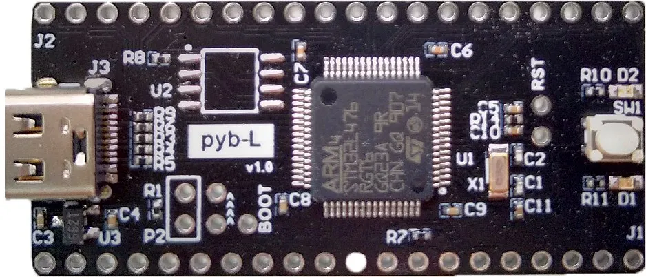 

Ultra-low-power battery-powered STM32L4 development board micropython / python / C programming