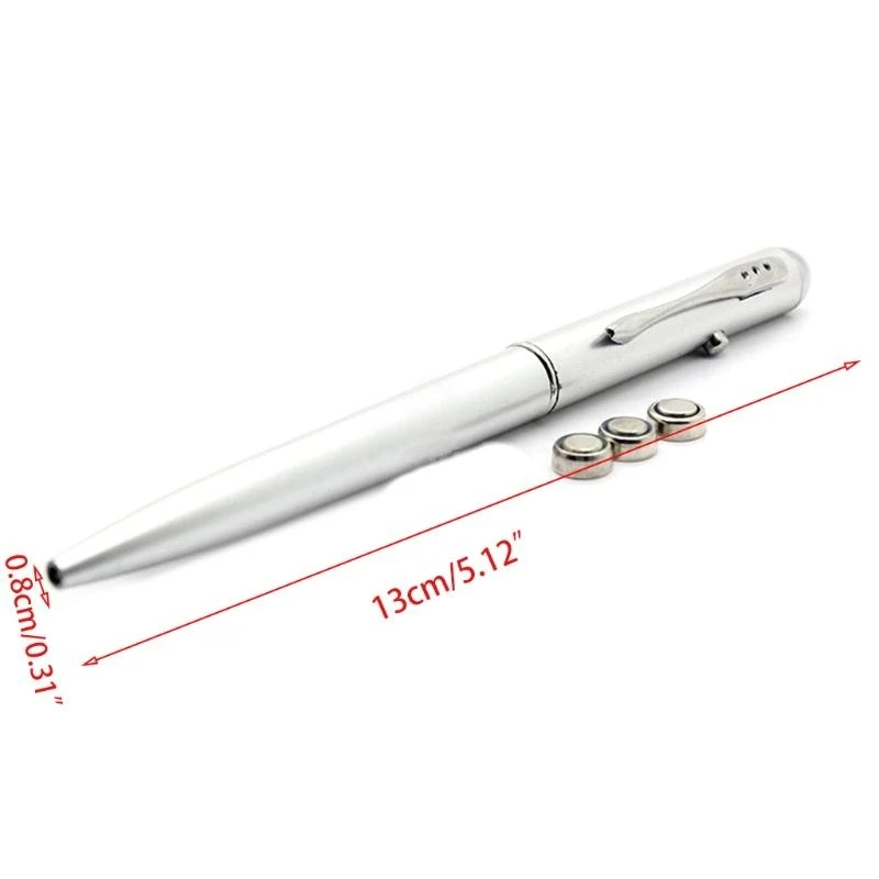 Bolígrafo mágico Invisible con luz LED UV suministros para fiesta cumpleaños