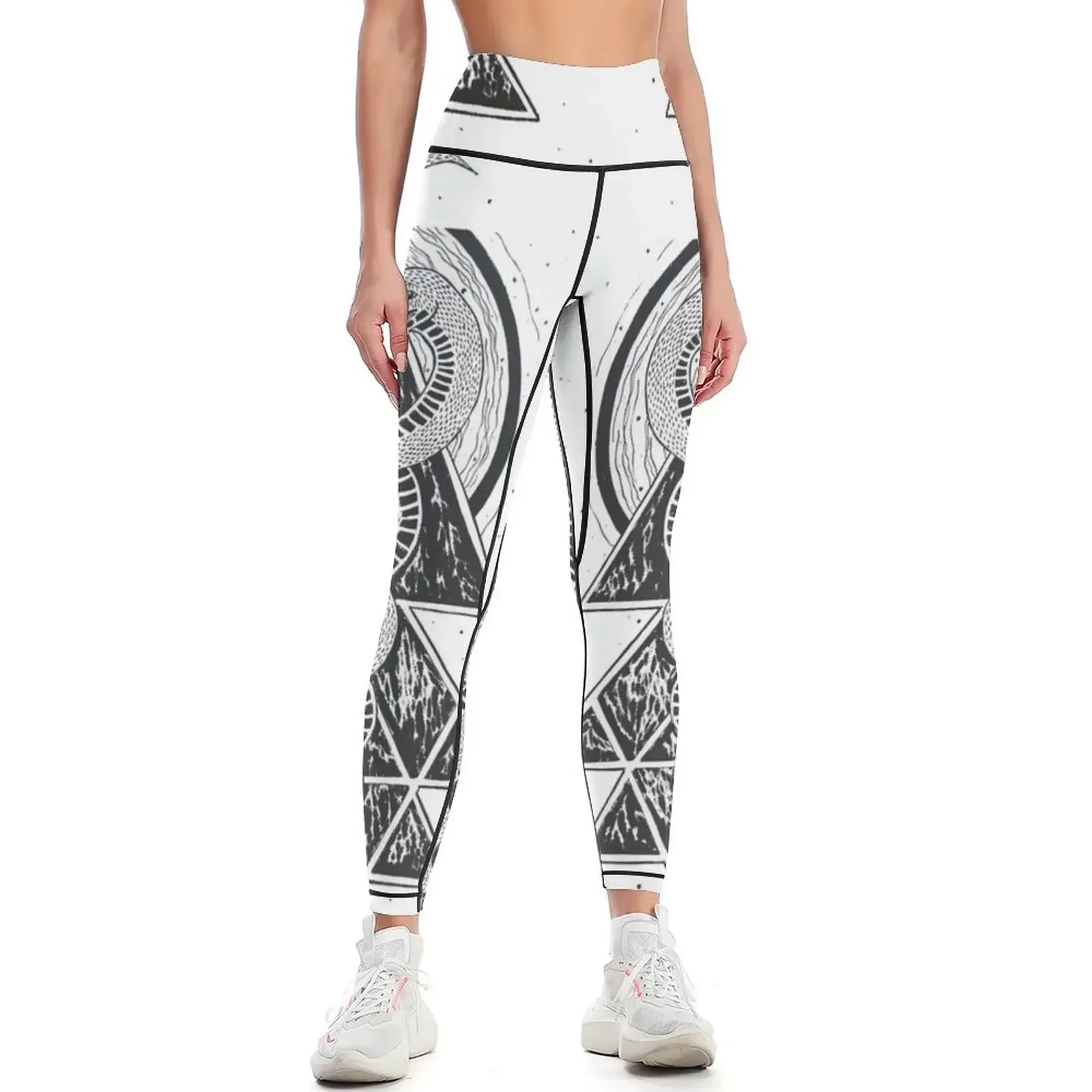 

Kundalini (inversed) Leggings active wear Women's gym gym clothing gym's sportswear Womens Leggings
