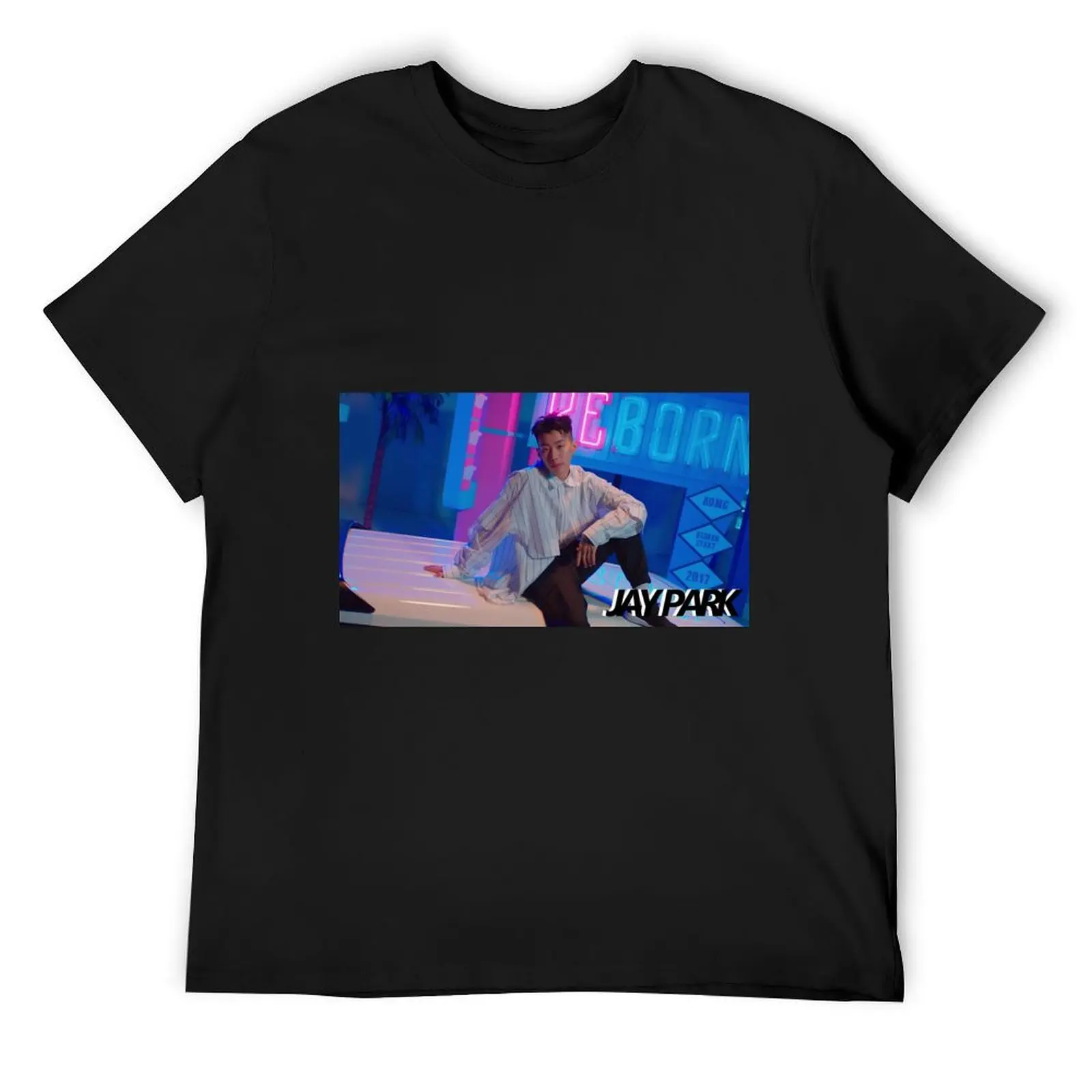 

jay park - reborn 2 T-Shirt anime figures essential t shirt plus size tops for a boy black t-shirts for men