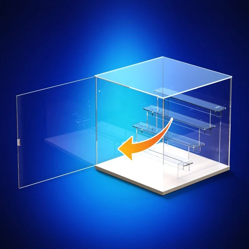

acrylic display box, blind box, transparent storage box, doll dust box.