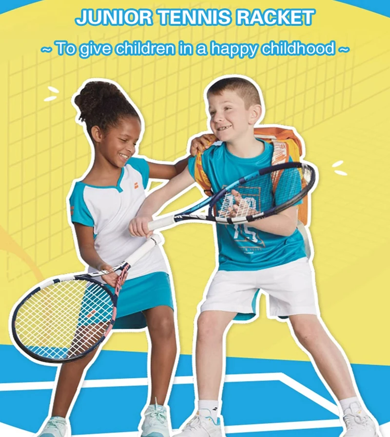 

Babolat Single Tennis Rackets Kids Outdoor Sports Racquet Set Children's Beginners Serve Rebound Training Tennis Racket Set