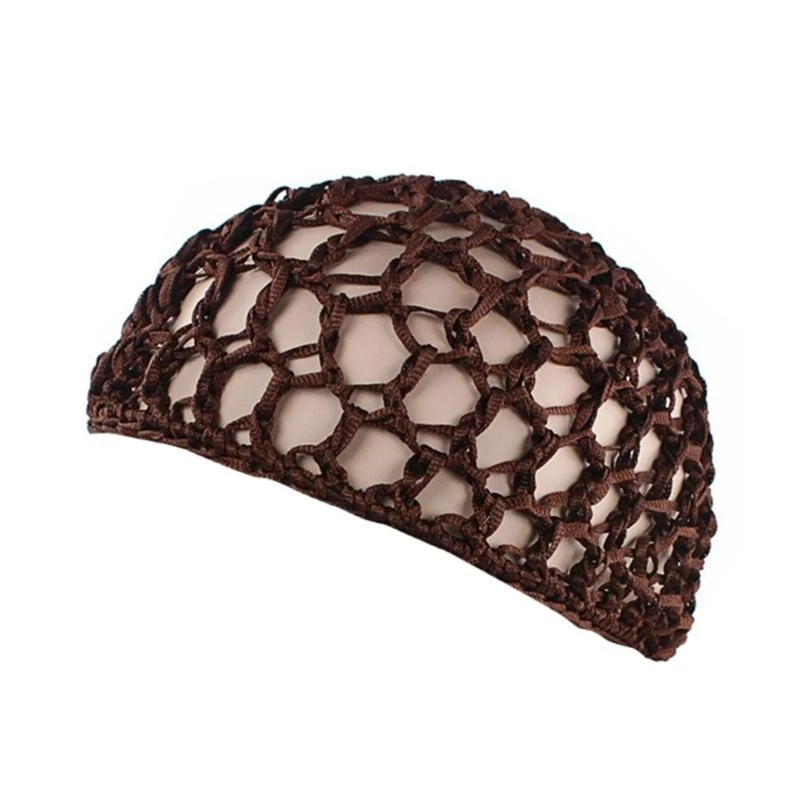 

652F Elegant Handwoven Pullover Hat Breathable Hat Crochet Hollow Hat Holiday Crochet Hat Handwoven Hair Net