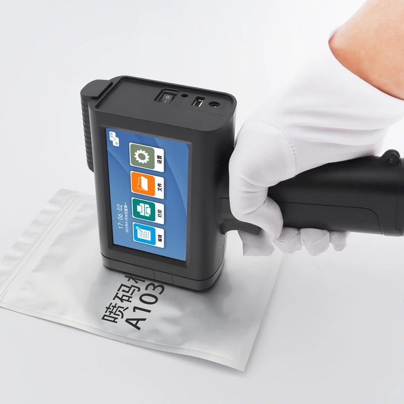 

M10 Hot Sale Portable Handheld Inkjet Printer Batch Code Printer Intelligent Hand Held Inkjet Printer Digital Coding Machine