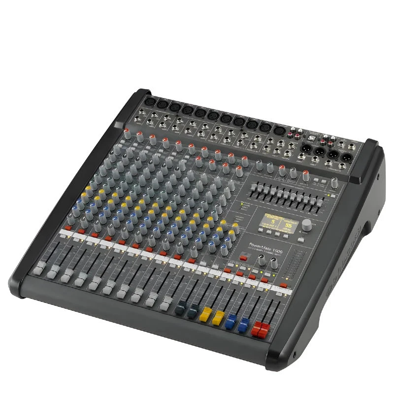 PM600-3 PM1000-3 Professional Audio Mixer Console Metal DJ Equipment for Multi-Scene Application