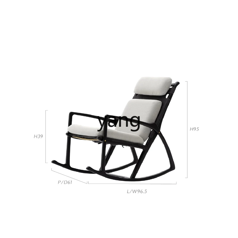 

LTT small full rocking chair balcony lazy chair new rocking chair adults can sleep
