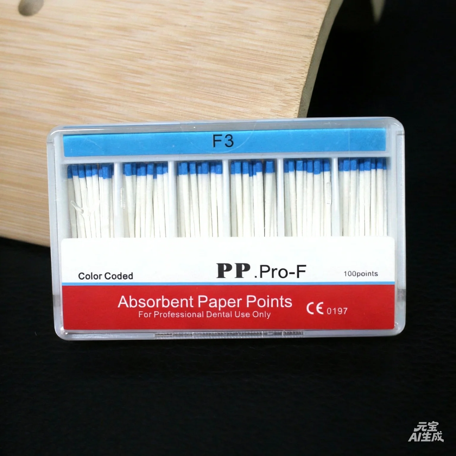 Dental Absorbent Paper Points  F1 F2 F3 For Protaper Dental Materials Strong Absorption Pure Cotton Fiber paper