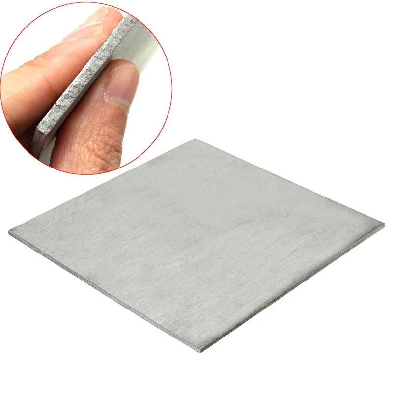 Grade 5 Titanium Plate, 3mm Thick, 6 al-4v Sheet, 125 