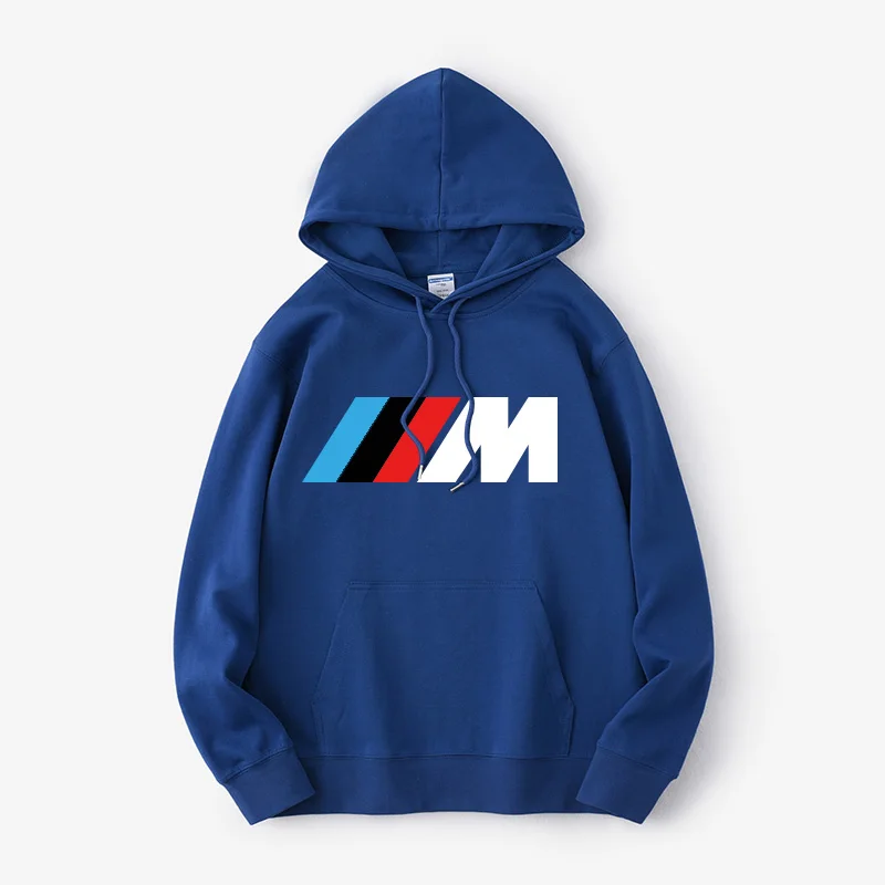 BMW M POWER Division Performance Car Culture Autunno e inverno Felpe con cappuccio da uomo nuove Abbigliamento casual da strada per uomo e donna