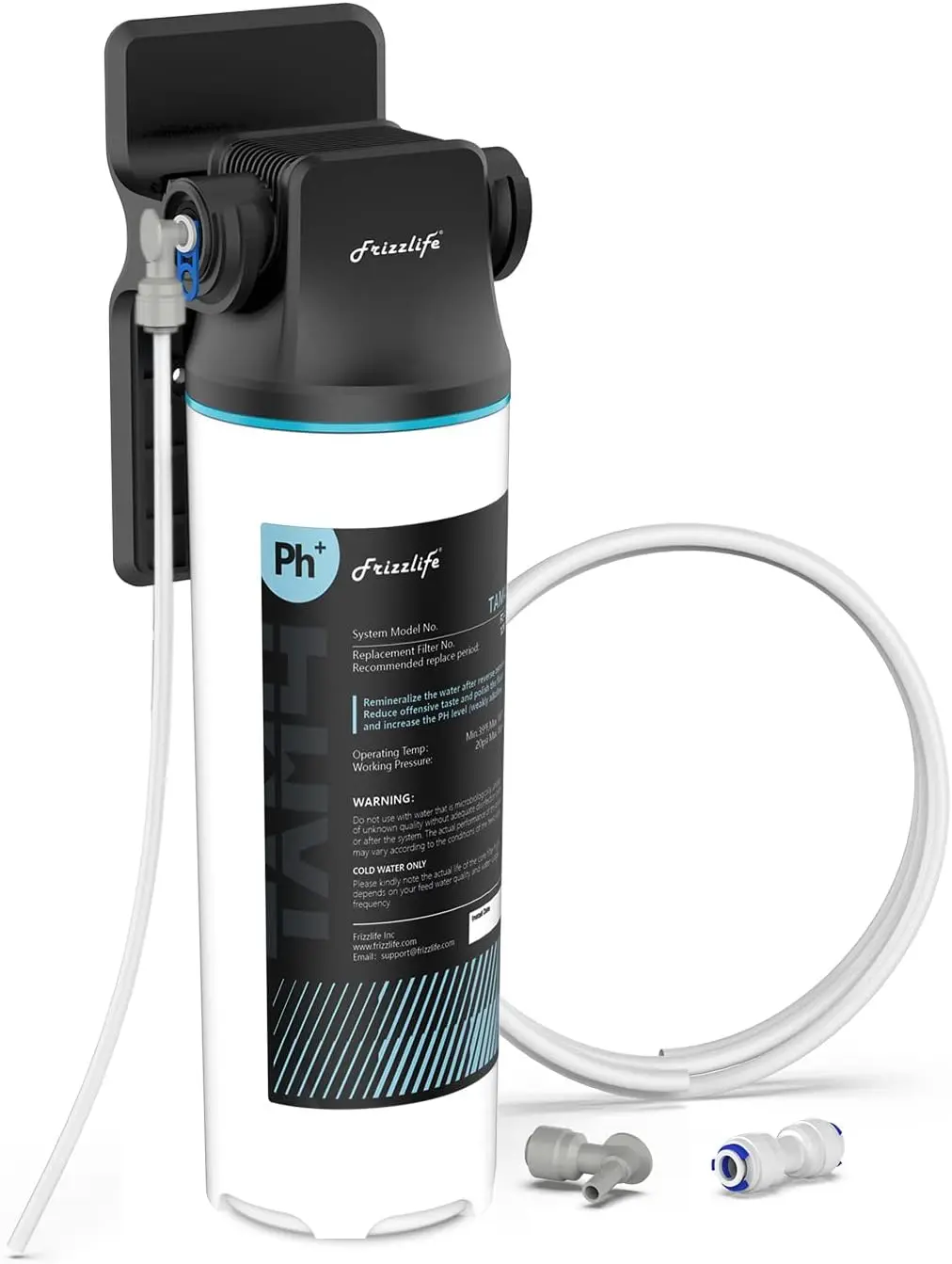 

Встраиваемый фильтр для воды под мойку с функцией алкализации и реминерализации pH+, сертифицированный NSF/ANSI 42 для систем обратного осмоса