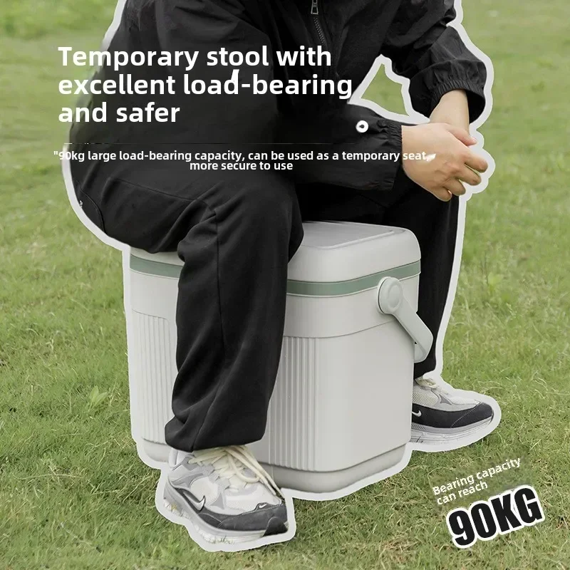 

MOUNTAINHIKER коробка для рыболовных снастей 22л ведро для рыбалки коробка для хранения снастей коробки-холодильники кемпинговый ящик для льда оборудование для хранения еды и напитков