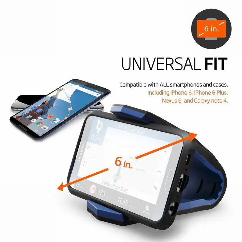 عالمي قابل للتعديل الهاتف المحمول التمساح كليب سيارة مكتب حامل قوس جبل آيفون سامسونج Xiaomi هواوي GPS باد