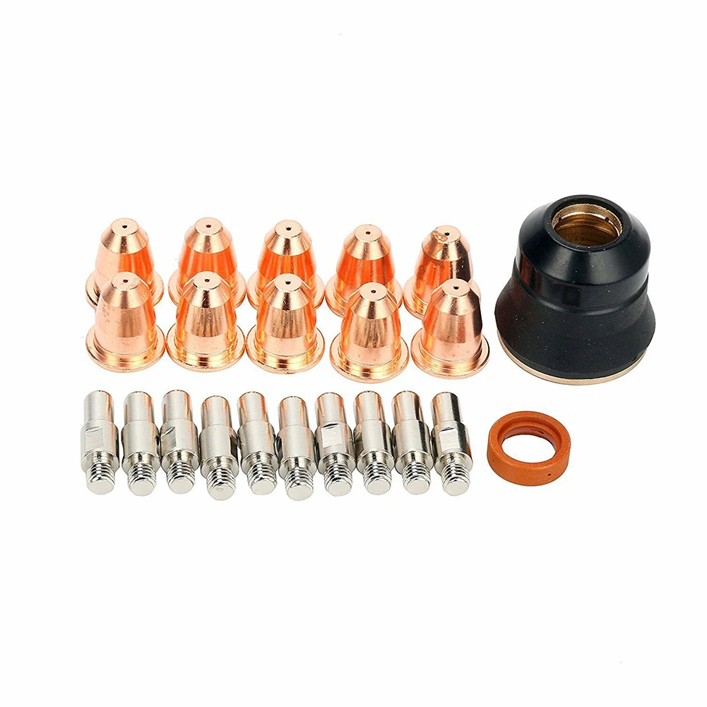 Copper Electrode Plasma Torch Kit For Professional Technicians Burr-free Cutting Easy Replacement Installation For Trafimet S45