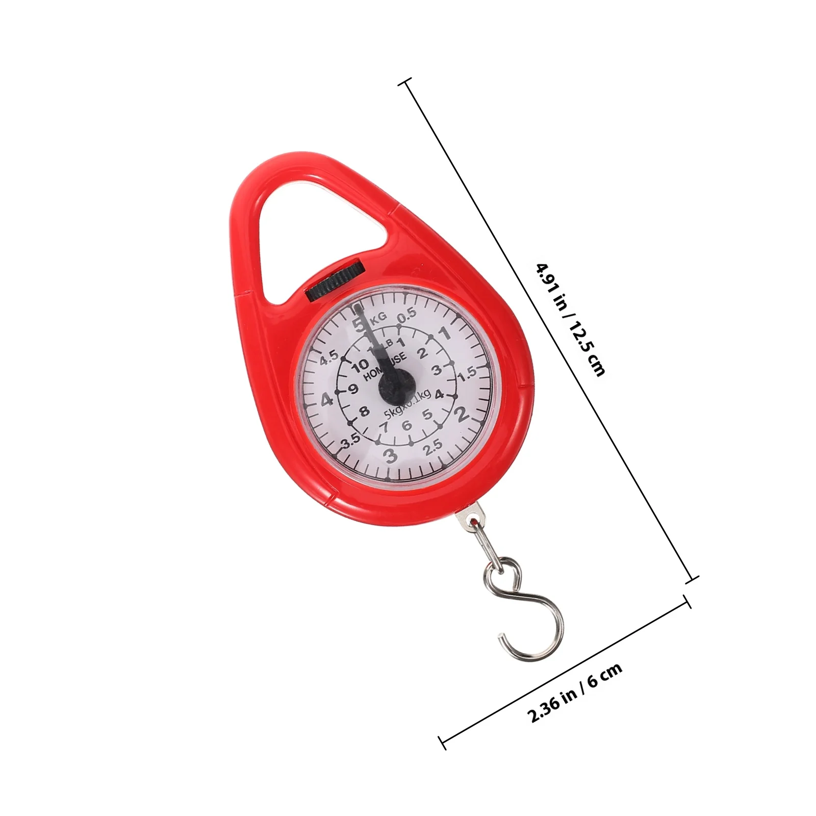 미니 스프링 스케일 휴대용 핸드헬드 행잉 스케일 여행용 가방 낚시용 소형 저울 기기
