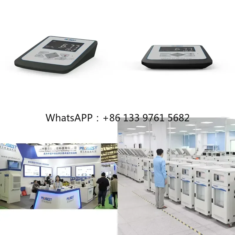 WSQ Ergonomic PROBEST PDG900-PH Lab pH Tester Waterproof Dual Power Supply Large Backlit LCD & 5-Point Calibration Meter