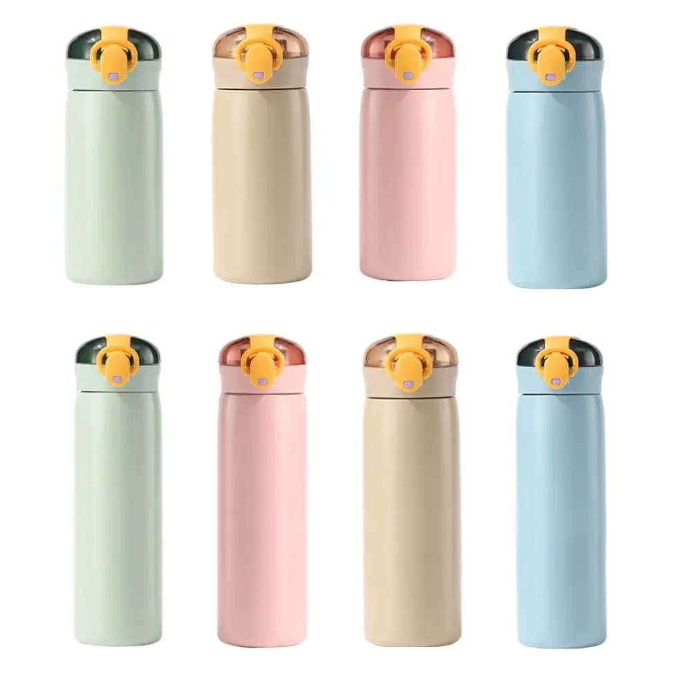 320/460ML Straw Insulated Cup Leak-Proof 304 Stainless Steel Vacuum Flask Keep Cold/Hot Thermal Water Bottle Daily Hydration