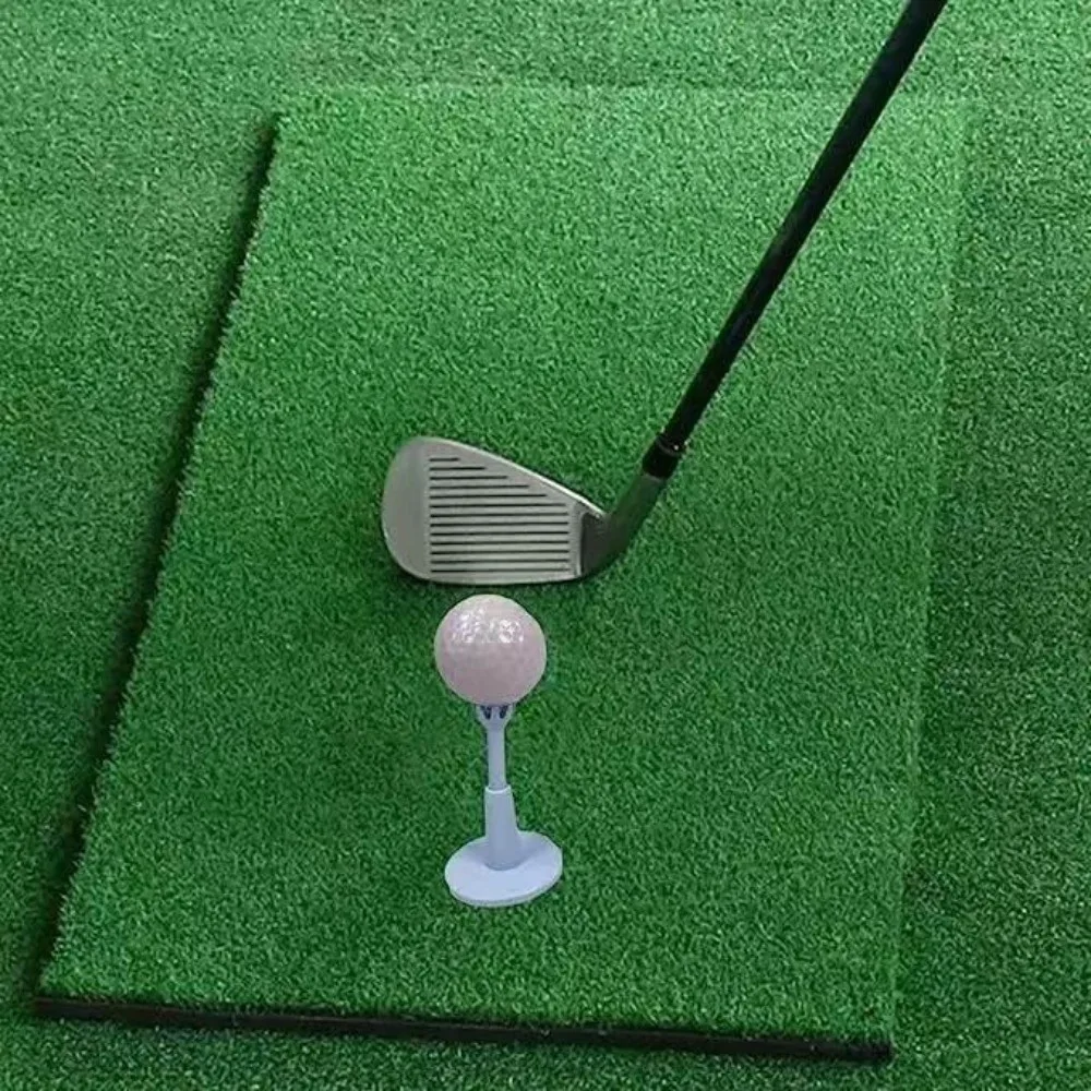 2.1-2.9 Inch Golf Tees for Mat Rotating Adjustable Height Rubber Golf Tee Reusable Unbreakable Golf Simulator Tee for Practice