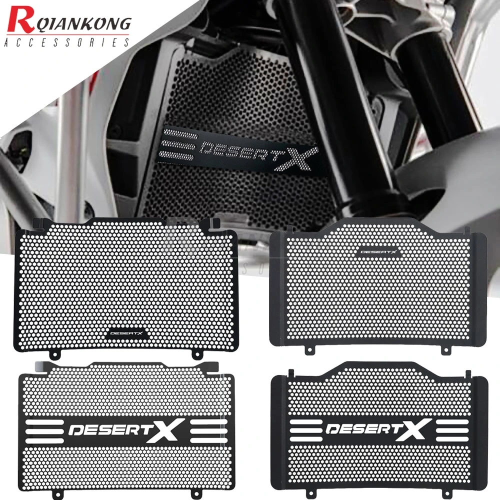 

For Ducati DesertX 2022 2023 2024 2025 Motorcycle CNC Aluminum Desert X Rally 2024-2025 Radiator Grille Guard Cover Protector