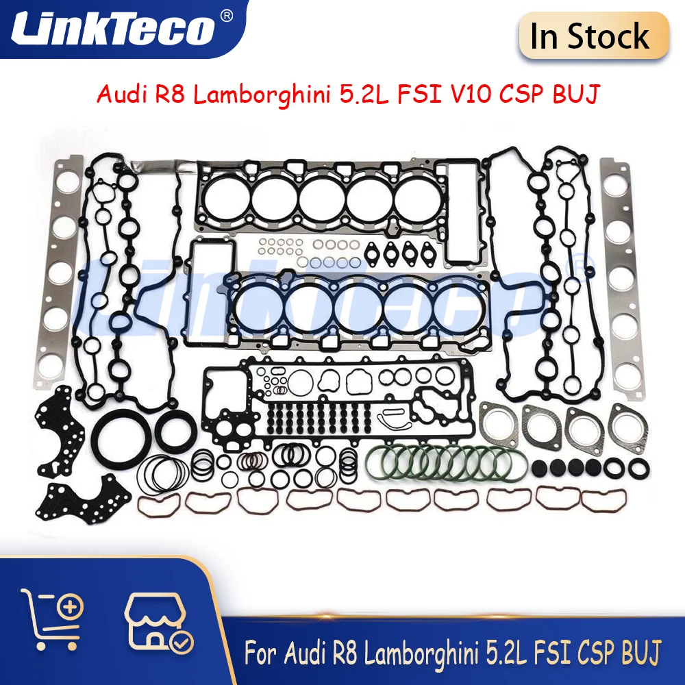 Engine Parts Head Gaskets Overhaul Set Fit 5.2L FSI V10 BUJ CTYA CSJB DKB For Audi R8 Lamborghini Huracan 5.2 L 2009-2022