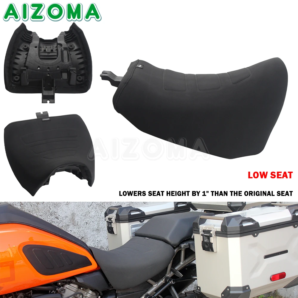 For Harley Pan America 1250 RA1250 Special RA1250S CVO 2021-2026 Motorcycle Front Driver Seat High Low Solo Gel Pad Seat Cushion