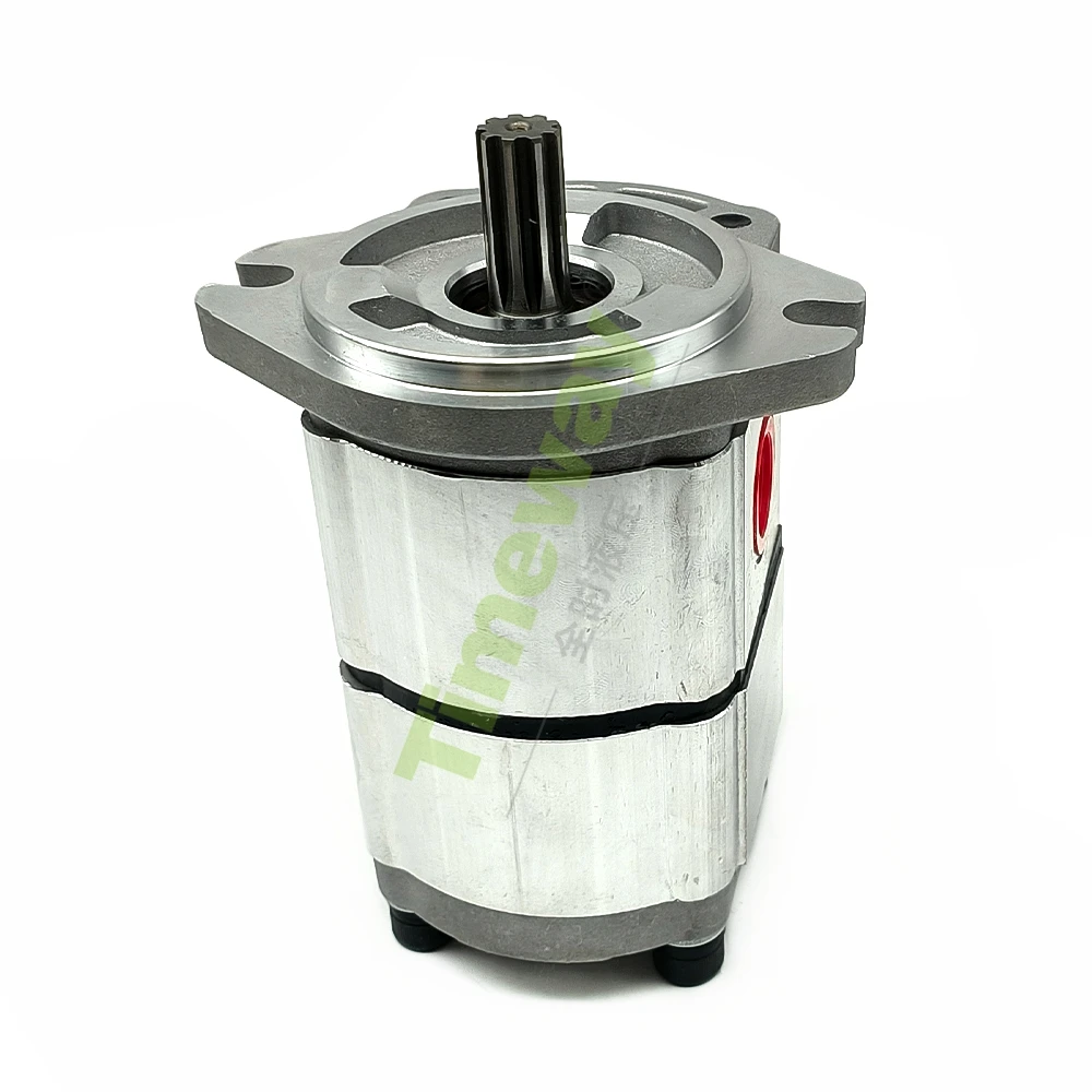 مضخة تروس PGP51063G3LP مضخة مزدوجة عالية الضغط 1 مدخل 2 منفذ مخرج #4