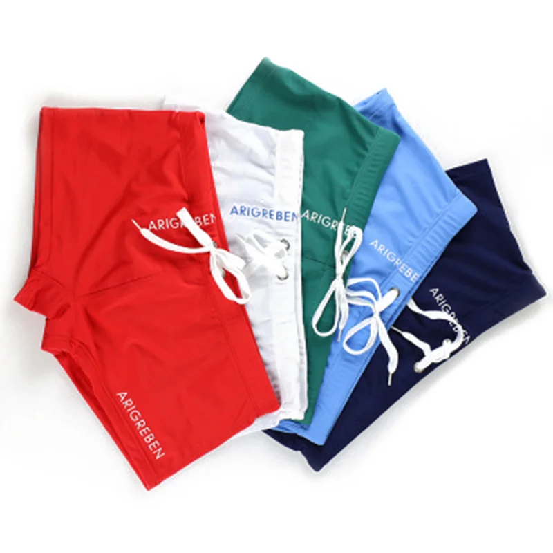 Bañador atlético de pierna cuadrada para hombre, pantalones cortos de surf transpirables, pantalones cortos de diseñador de lujo