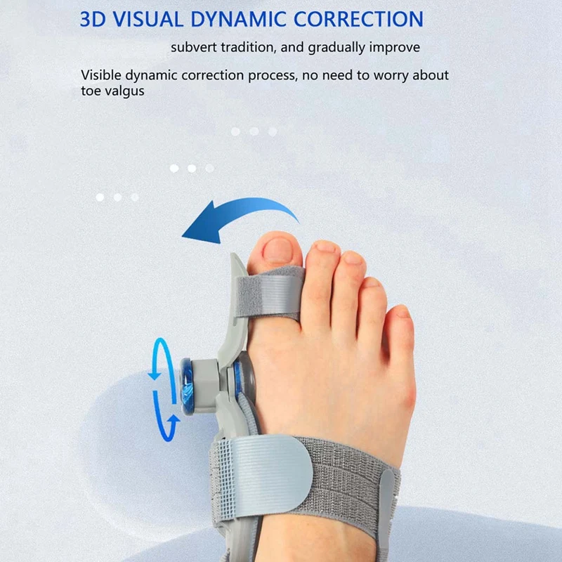 Bunion Corrector For Women & Men,Adjustable Toe Valgus Corrector Splint Straightener Finger Correction For Bunion Relief